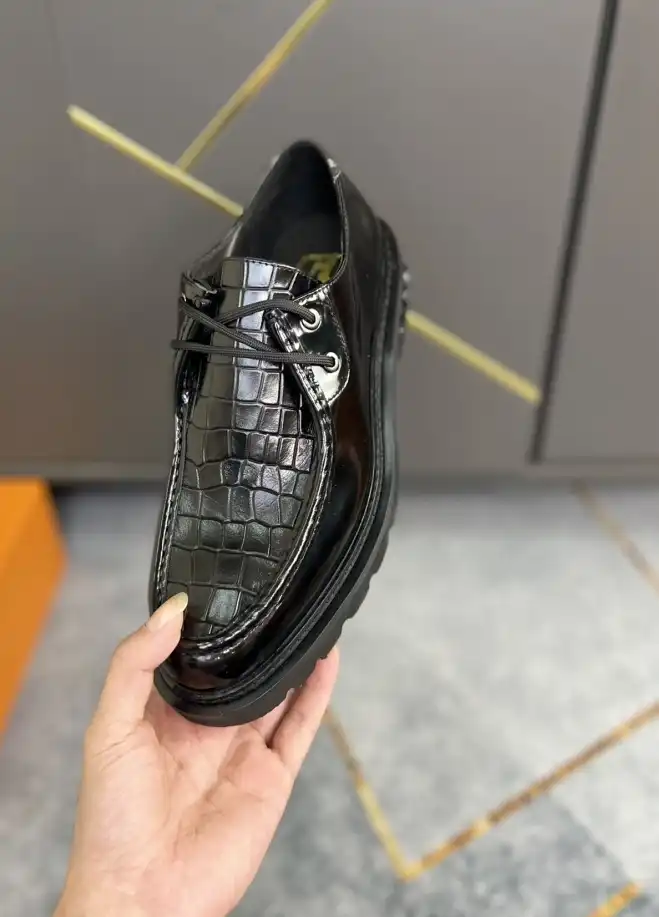 hype LV Leather Shoes