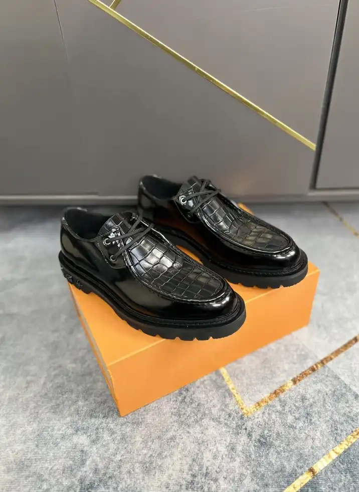 hype LV Leather Shoes