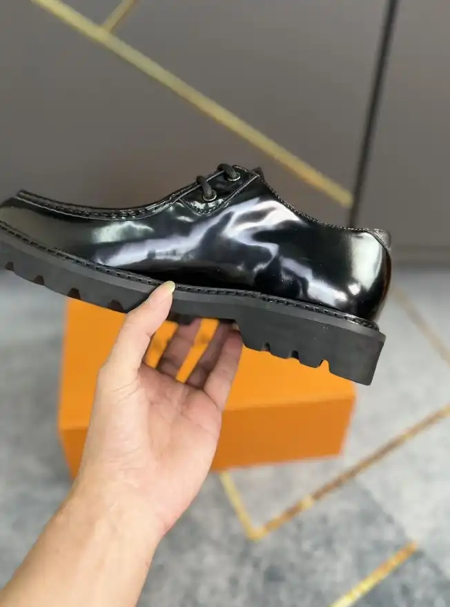 hype LV Leather Shoes