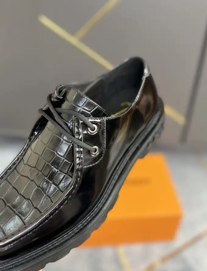 hype LV Leather Shoes