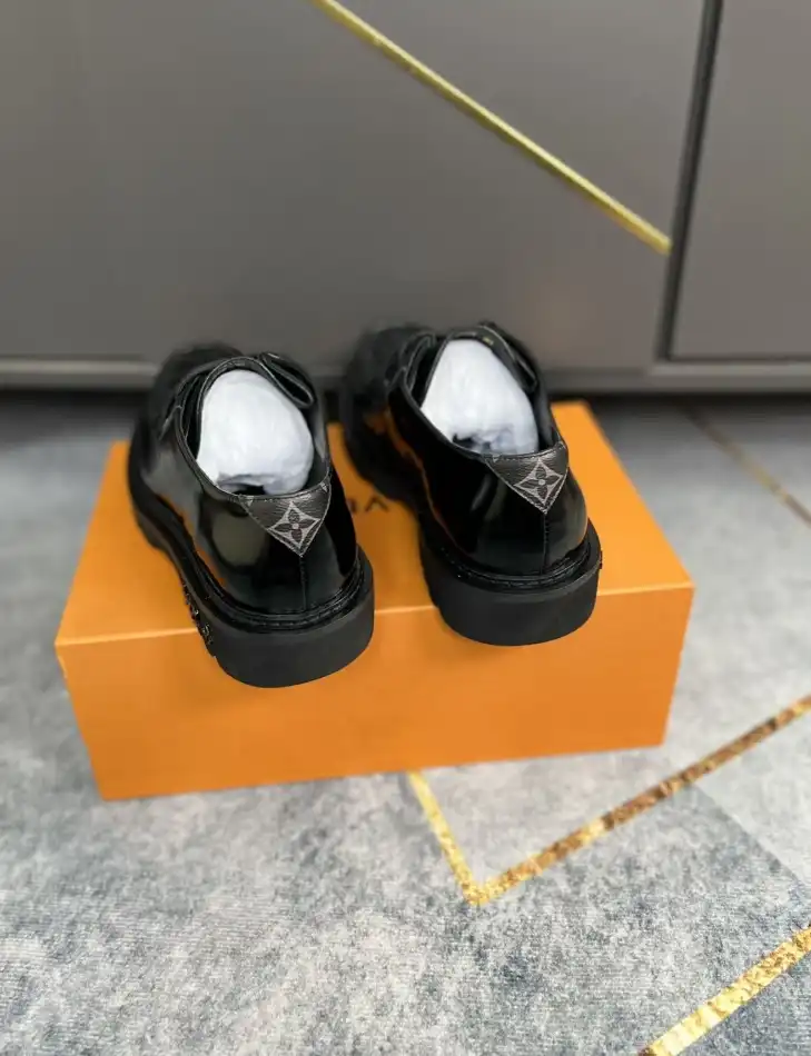 hype LV Leather Shoes