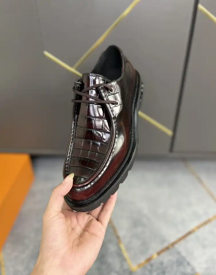 hype LV Leather Shoes