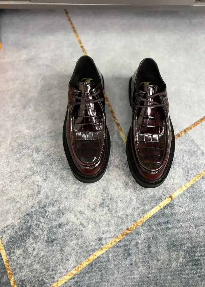 hype LV Leather Shoes