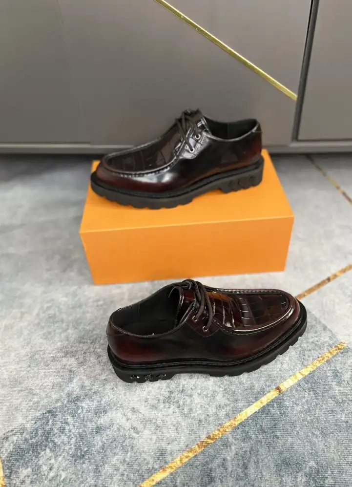 hype LV Leather Shoes