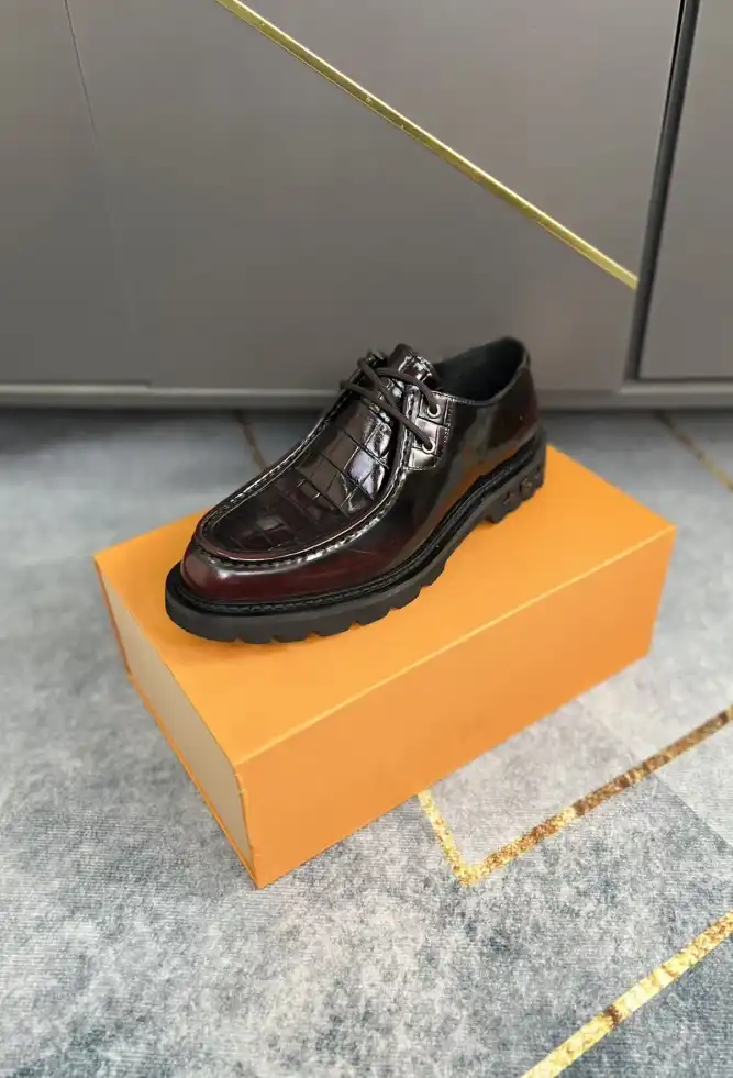 hype LV Leather Shoes