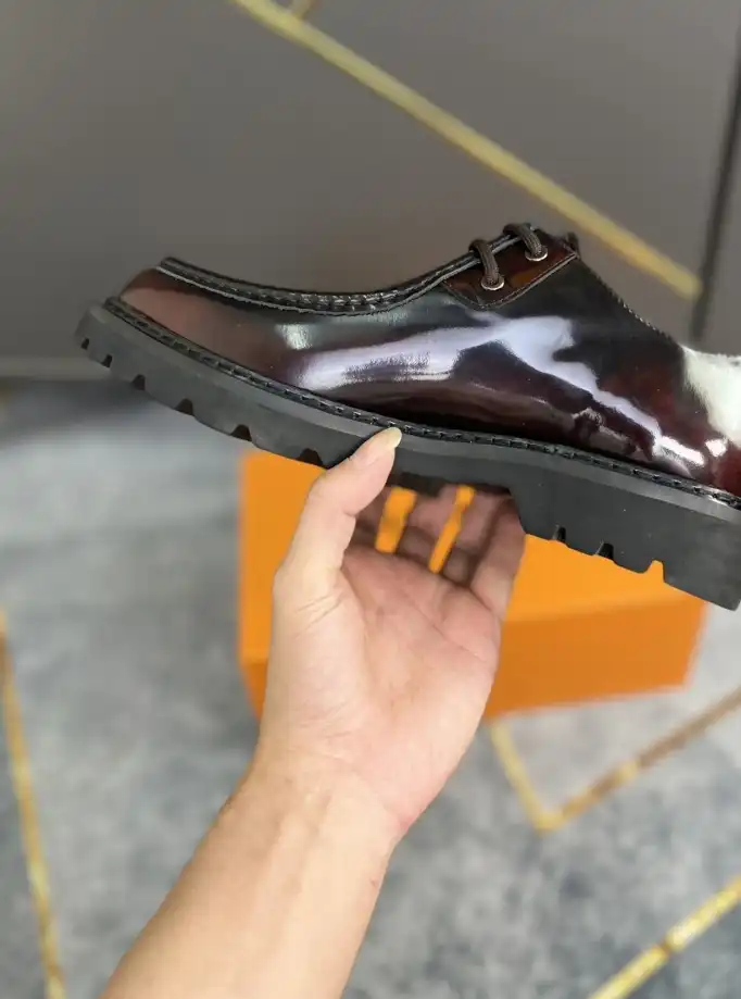 hype LV Leather Shoes