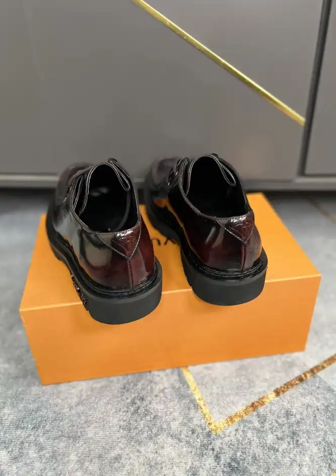 hype LV Leather Shoes