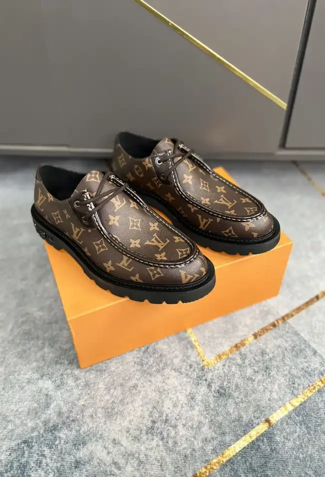 hype LV Leather Shoes