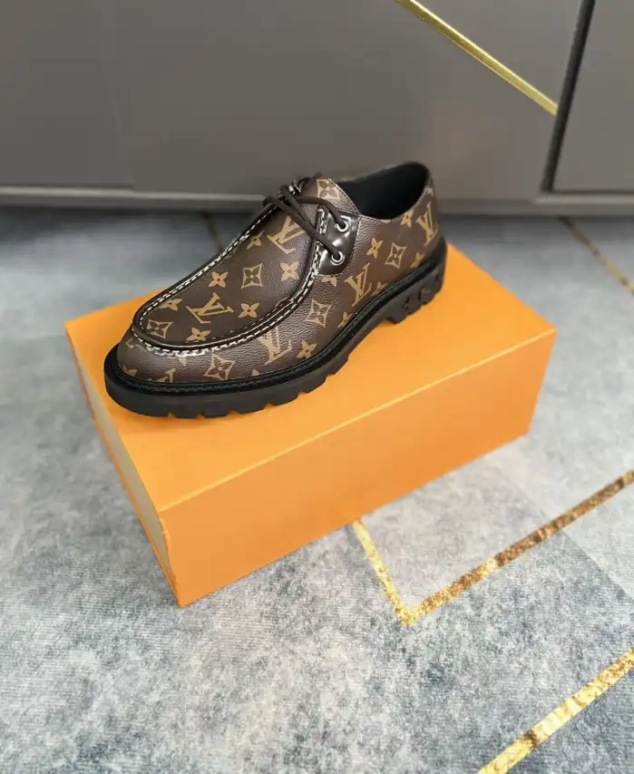 hype LV Leather Shoes