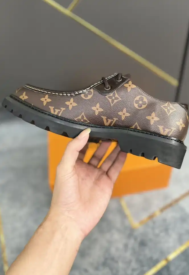 hype LV Leather Shoes