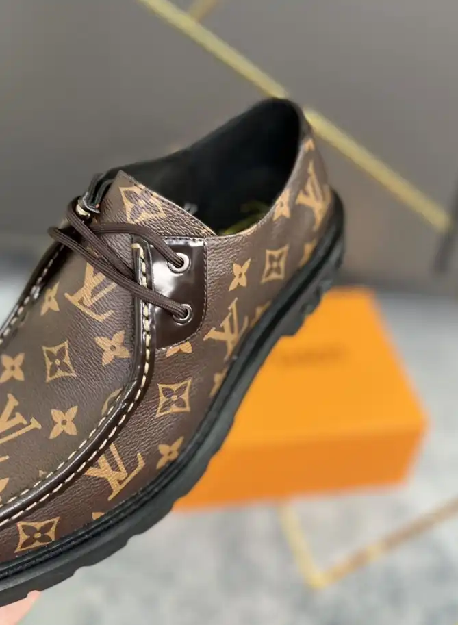 hype LV Leather Shoes