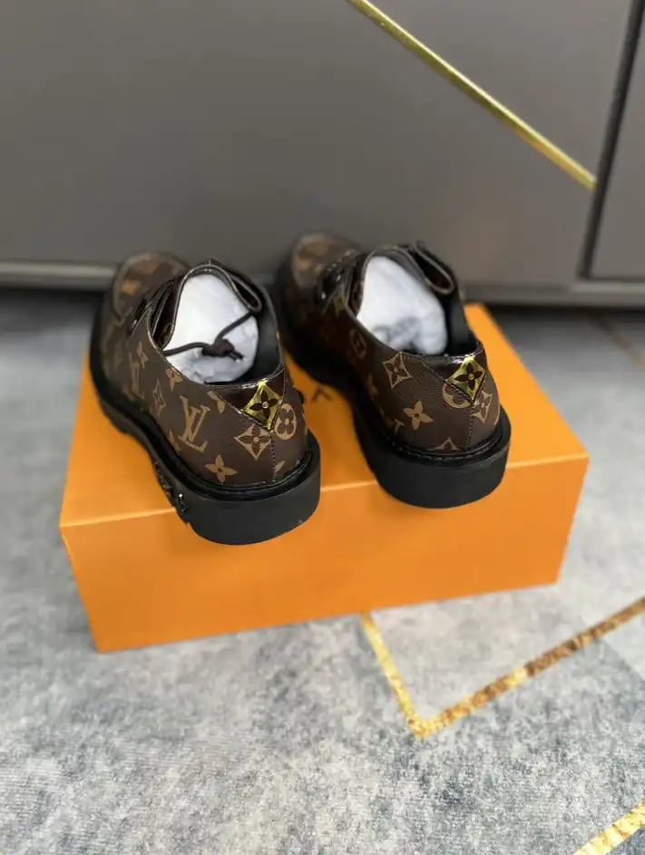 hype LV Leather Shoes