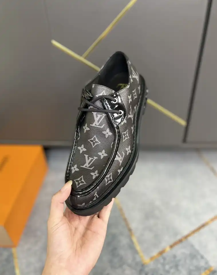 hype LV Leather Shoes