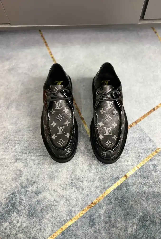 hype LV Leather Shoes