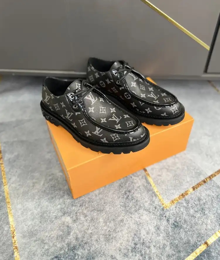 hype LV Leather Shoes