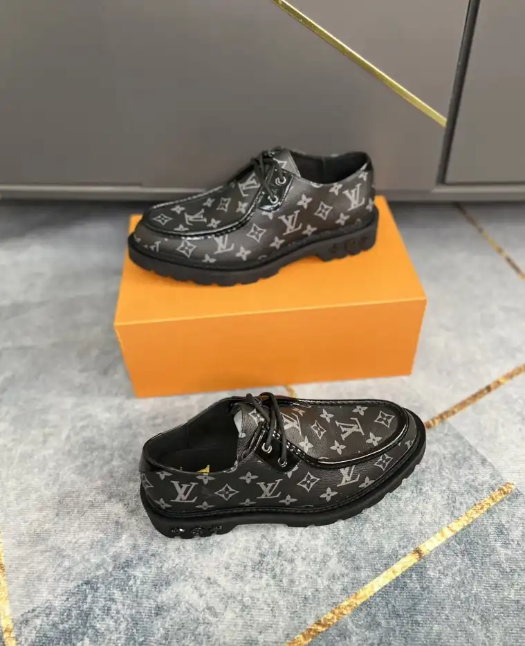 hype LV Leather Shoes