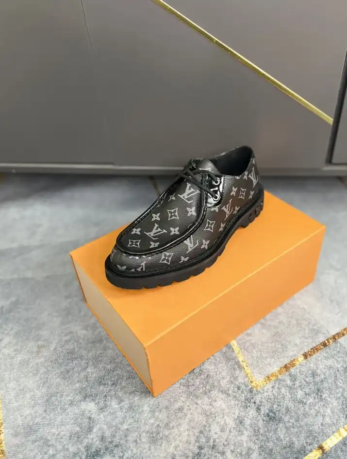 hype LV Leather Shoes