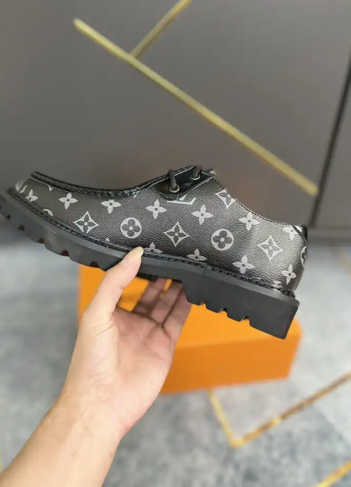 hype LV Leather Shoes