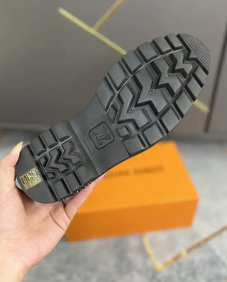 hype LV Leather Shoes