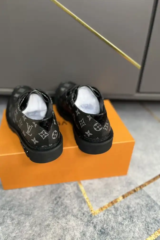 hype LV Leather Shoes