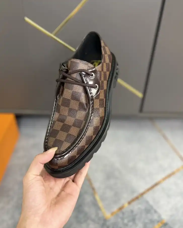 hype LV Leather Shoes