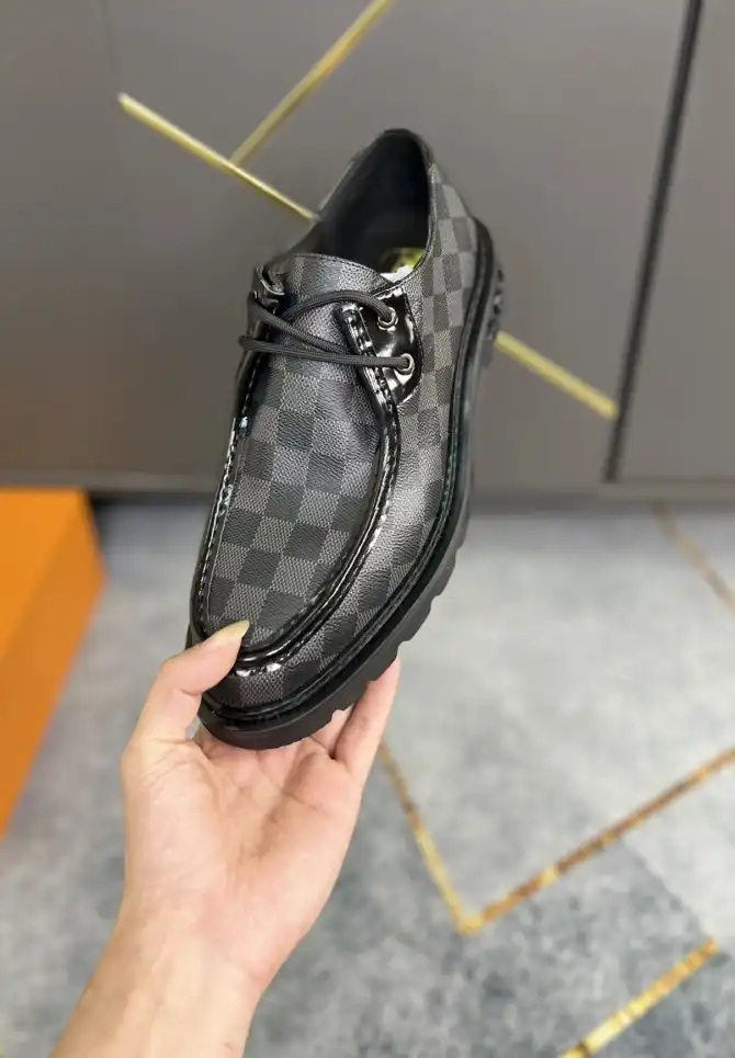 hype LV Leather Shoes