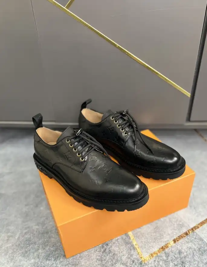 hype LV Leather Shoes