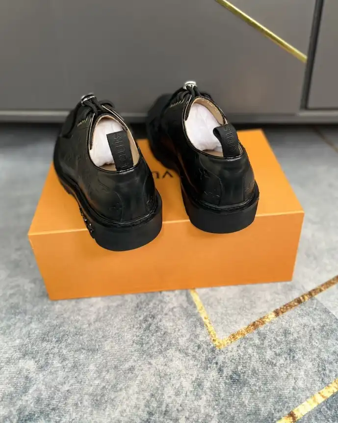 hype LV Leather Shoes