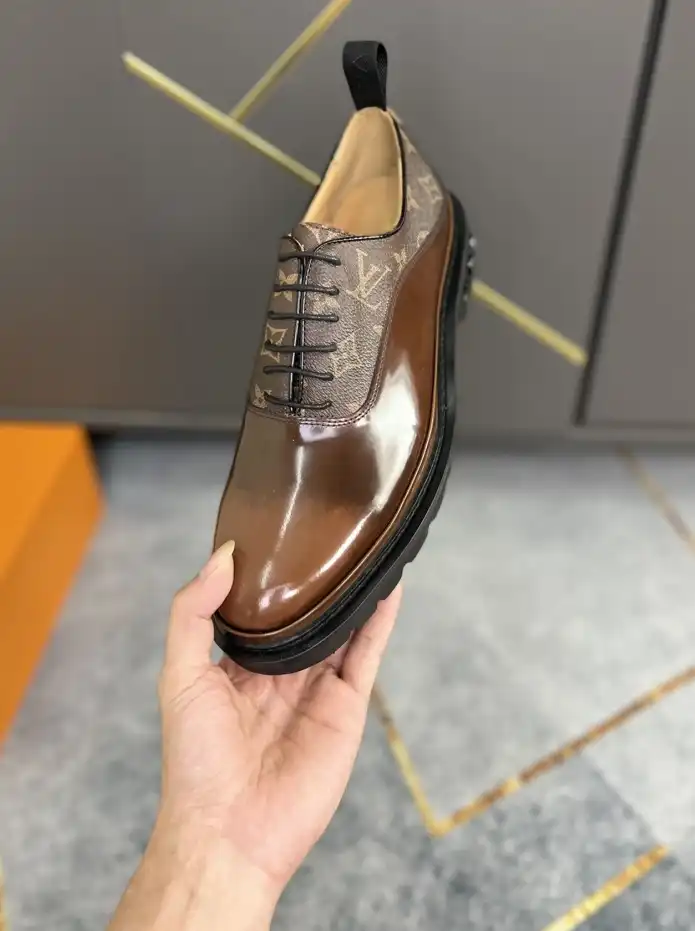 hype LV Leather Shoes