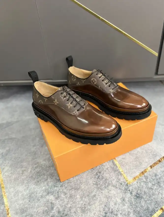 hype LV Leather Shoes