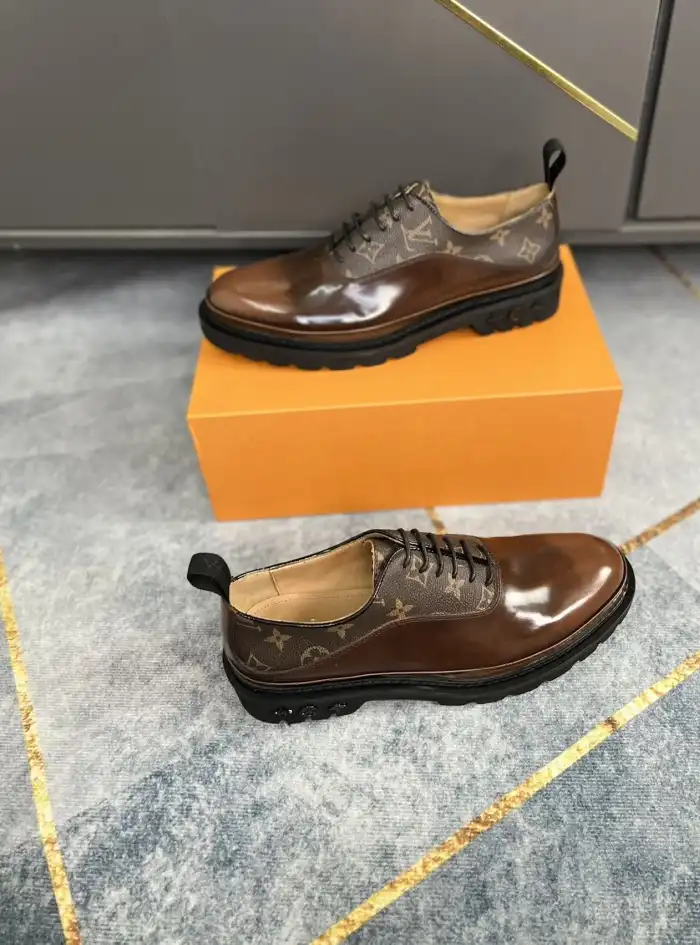 hype LV Leather Shoes