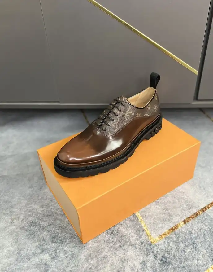 hype LV Leather Shoes