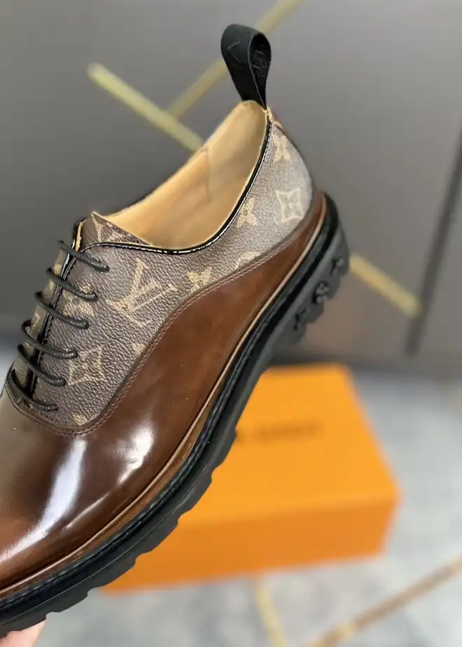 hype LV Leather Shoes