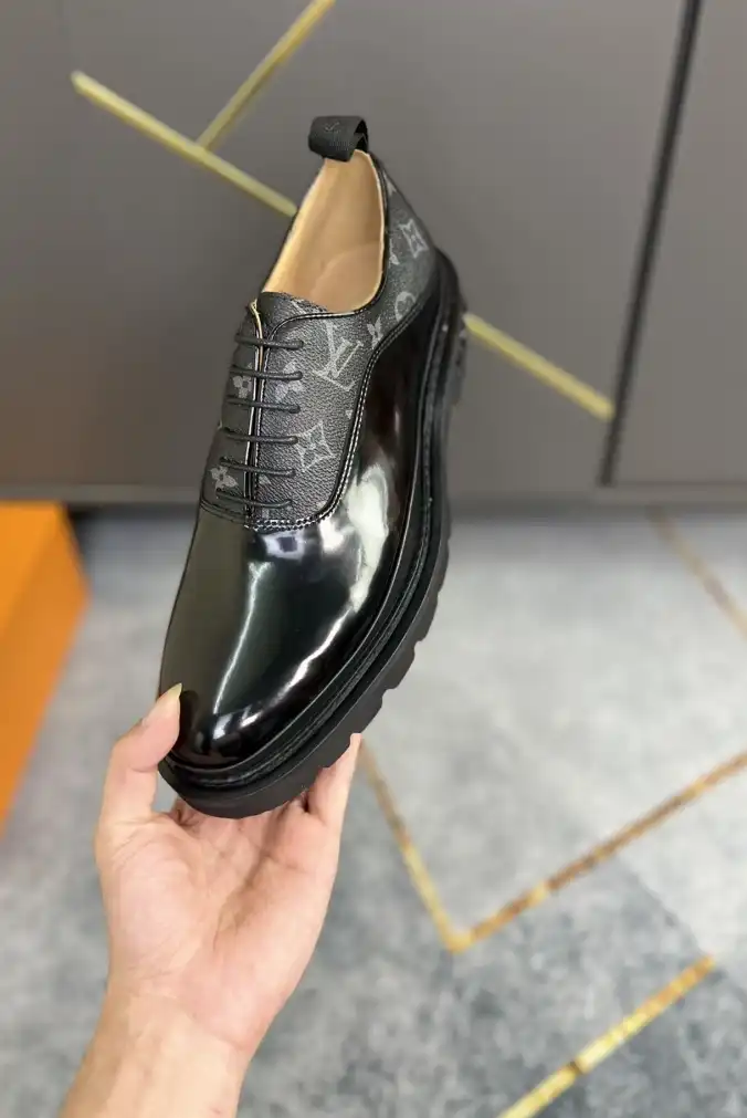 hype LV Leather Shoes