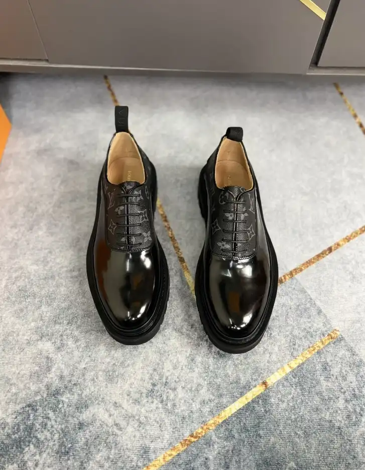 hype LV Leather Shoes