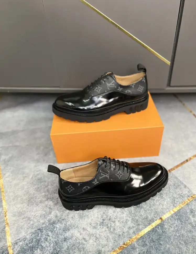 hype LV Leather Shoes