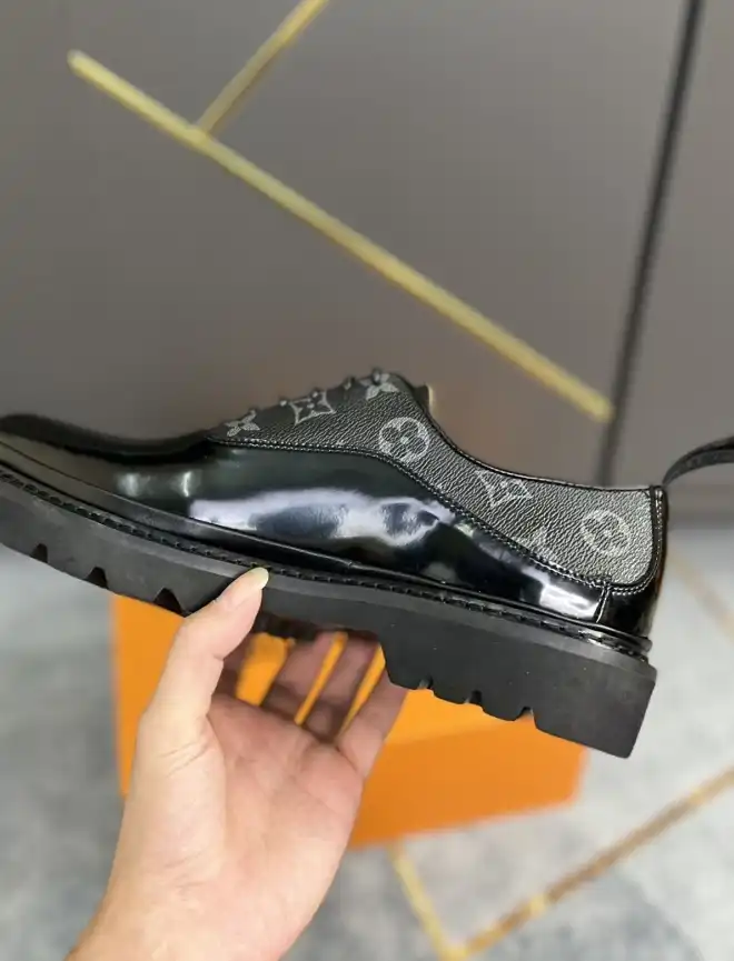 hype LV Leather Shoes