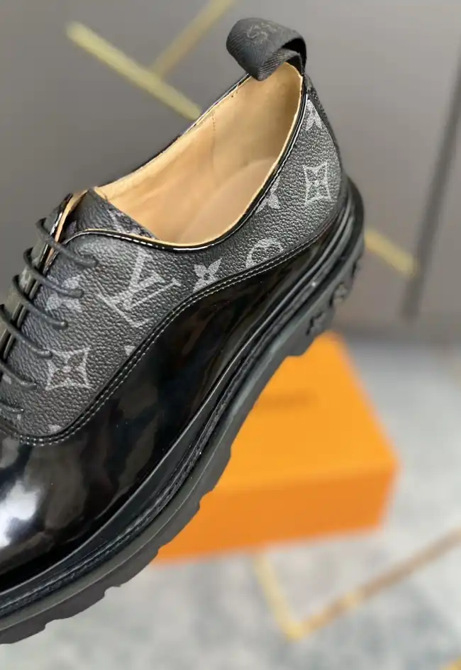 hype LV Leather Shoes