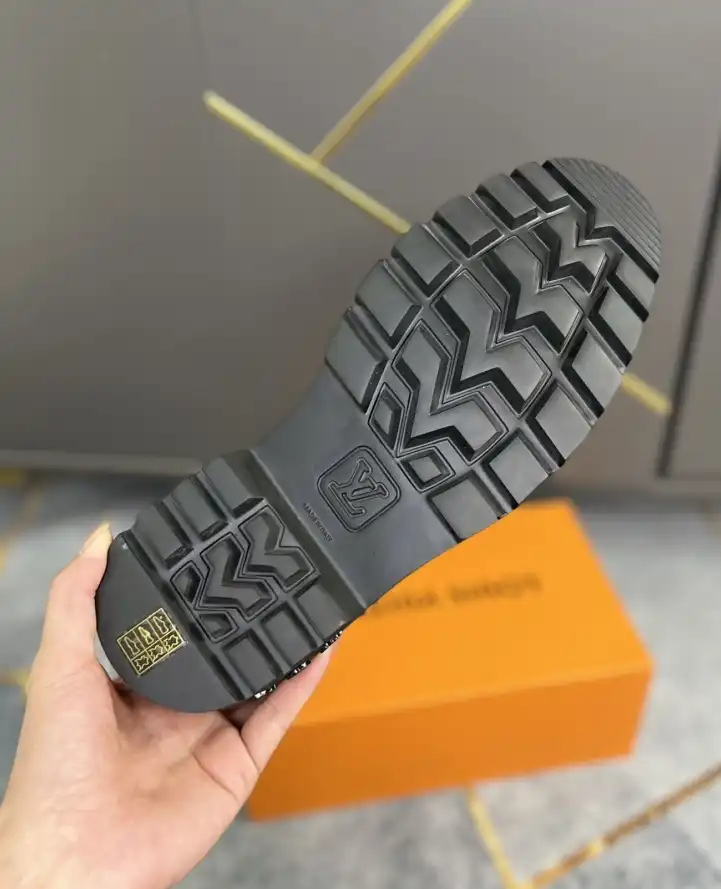 hype LV Leather Shoes