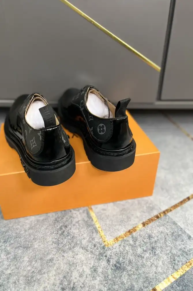 hype LV Leather Shoes