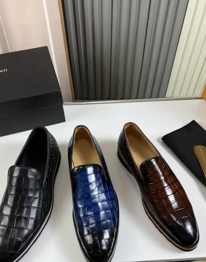 hype Berluti Leather Shoes