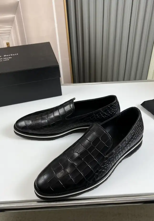 hype Berluti Leather Shoes