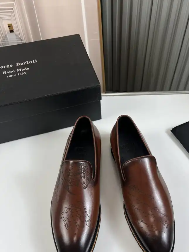 hype Berluti Leather Shoes