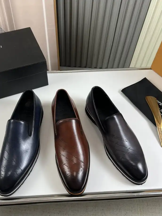 hype Berluti Leather Shoes