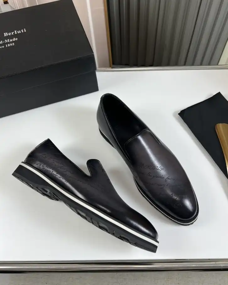 hype Berluti Leather Shoes