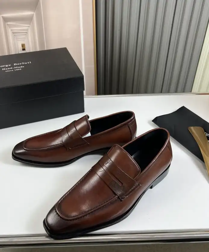 hype Berluti Leather Shoes