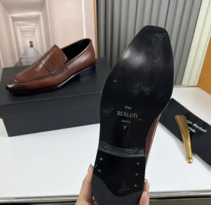 hype Berluti Leather Shoes