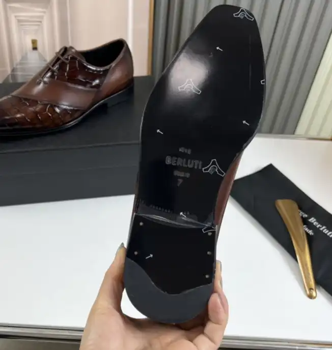 hype Berluti Leather Shoes