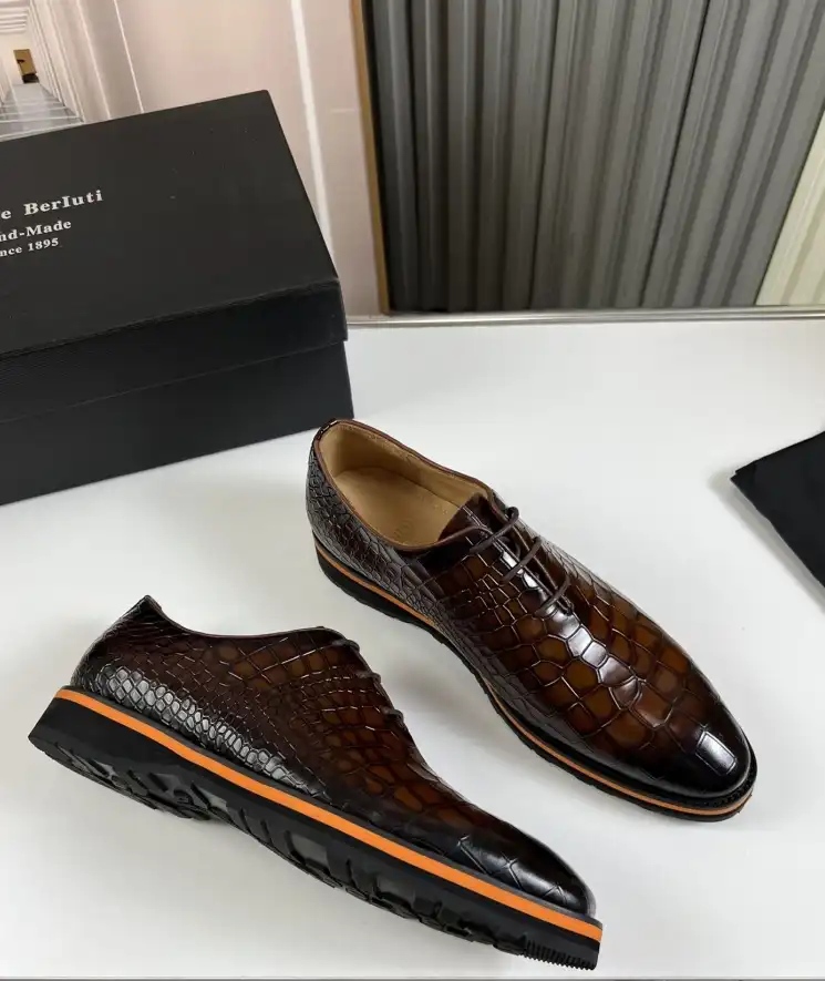 hype Berluti Leather Shoes