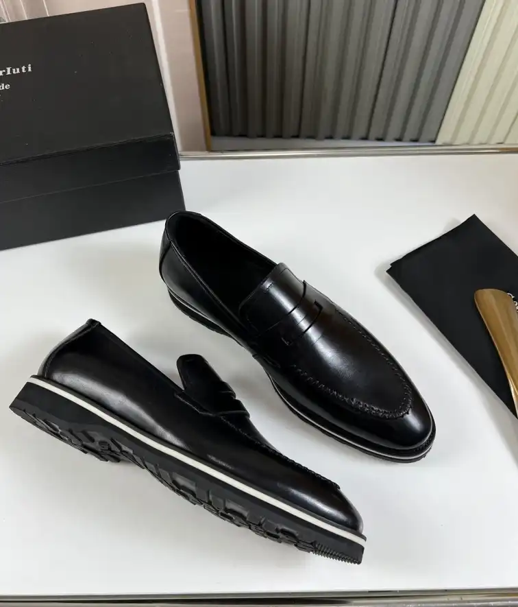 hype Berluti Leather Shoes